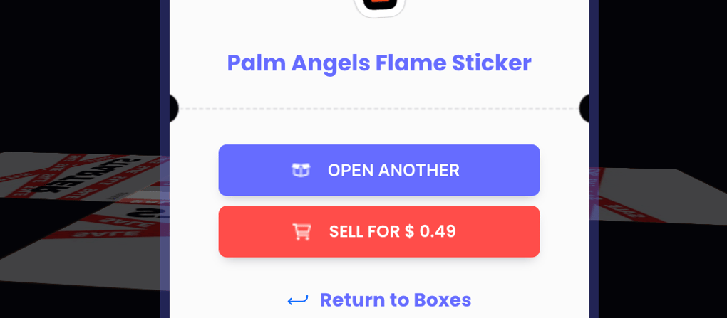 Exchange unboxed products on Rillabox