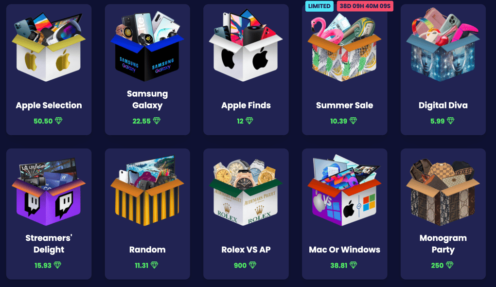 Jemlit mystery boxes for mystery boxes niche 