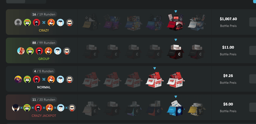 case battles on cases.gg