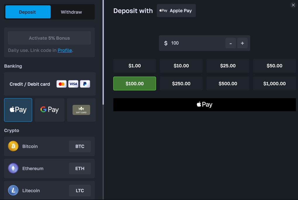 Payment methods on LuxDrop (Updated July 2025)