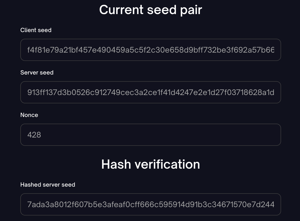 Verification dialog on Supabox