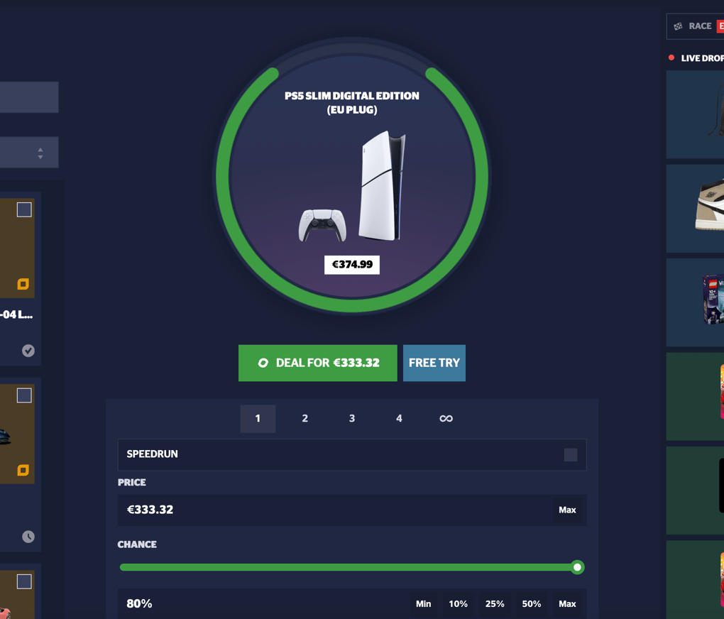 My PS5 deal on Hypedrop during Black Friday