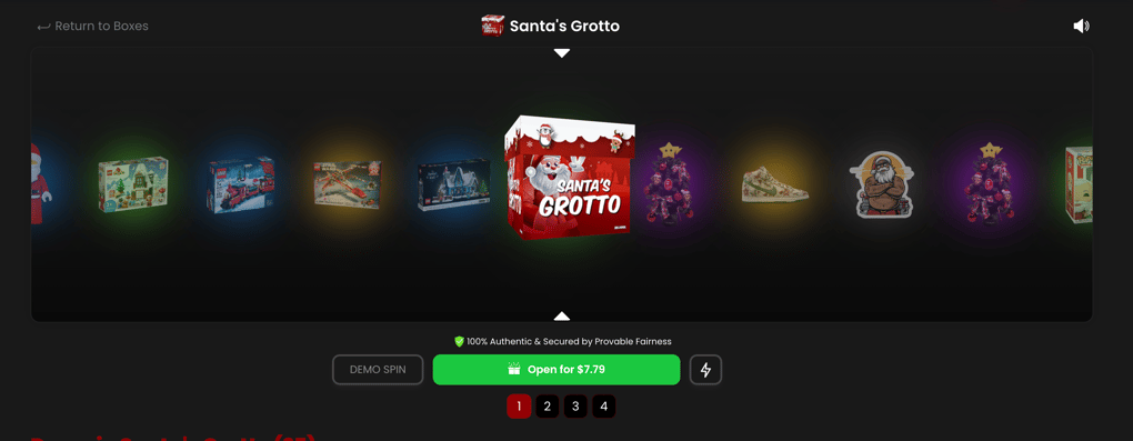 Rillabox exclusive Christmas box