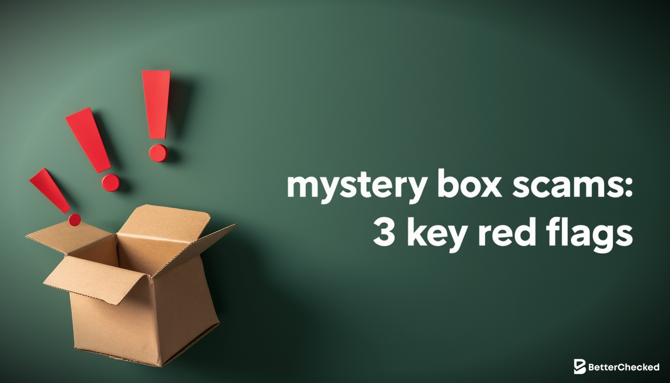 Banner image for Mystery box scams: 3 key red flags for [year]