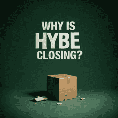 Thumbnail of HYBE closed after 5 years - just a marketing trick?