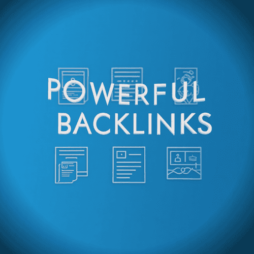 Cover image for a general blog post related to what the most powerful backlinks are